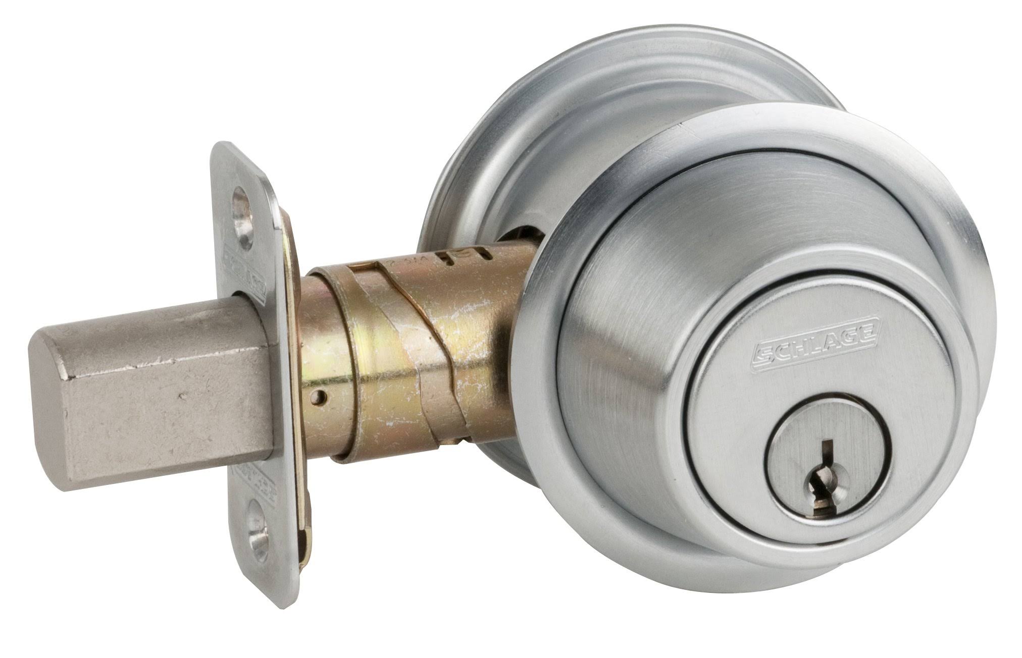 Schlage B562P 626 Deadbolt,hd,satin Chrome