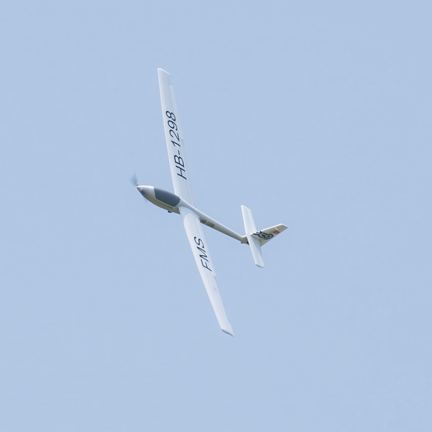 Fms Rc Planes for Adults Remote Control Airplane 2500mm ASW-17 EP Glider Hobby Rc Airplanes PNP (NO Radio, Battery, Charger)