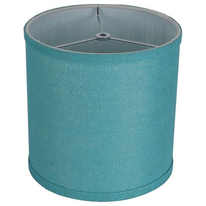 Classic 16x22 Burlap Drum Lamp Shade Urbanest Color: Navy Blue