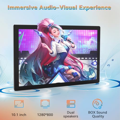 10.1 Inch Android 14 Tablet 2024 Newest Octa-Core Tablets, 64GB ROM+8(4+4)GB RAM/128GB Expandable, 13MP+5MP Dual Camera, 5G WiFi, Bluetooth, FHD IPS Screen, 2 in 1 Tablet with Keyboard, Case, Stylus