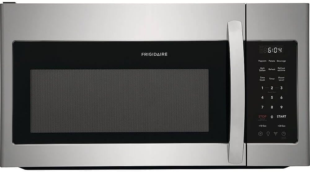 Frigidaire FMOS1846B 30 Inch Wide 1.8 Cu. Ft. 1500 Watt Over the Range Microwave LED Lighting - Stainless Steel