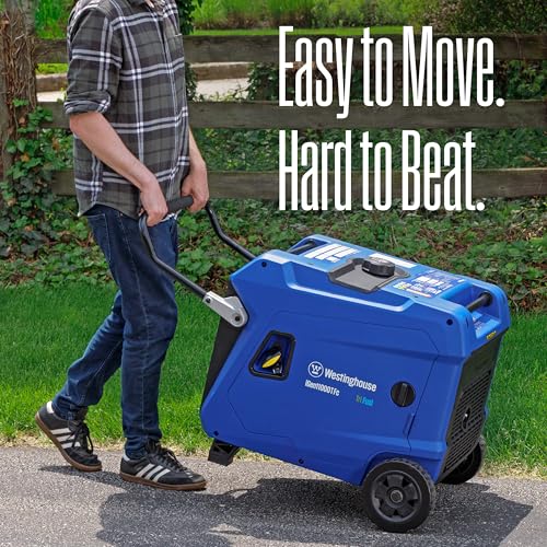 Westinghouse 11000 Peak Watt Tri-Fuel Portable Inverter Generator, Remote Start, Transfer Switch Ready, Gas/Propane/Natural Gas Powered, Low THD, Safe for Electronics, Parallel Capable, CO Sensor