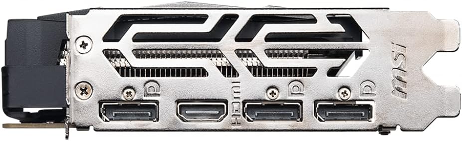 MSI Gaming GeForce GTX 1650 4GB GDDR6 PCI Express 3.0 x16 ATX Graphics Card, 3X DisplayPort v1.4a, HDMI 2.0b (GTX 1650 D6 Gaming X Plus)