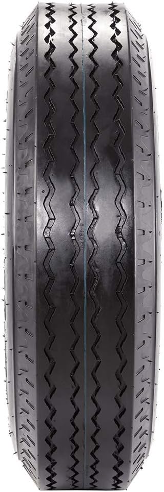 SUPERGUIDER Heavy Duty Trailer Tires 8-14.5 Highway 8x14.5 Tires Load Range G 14PR, Set of 4
