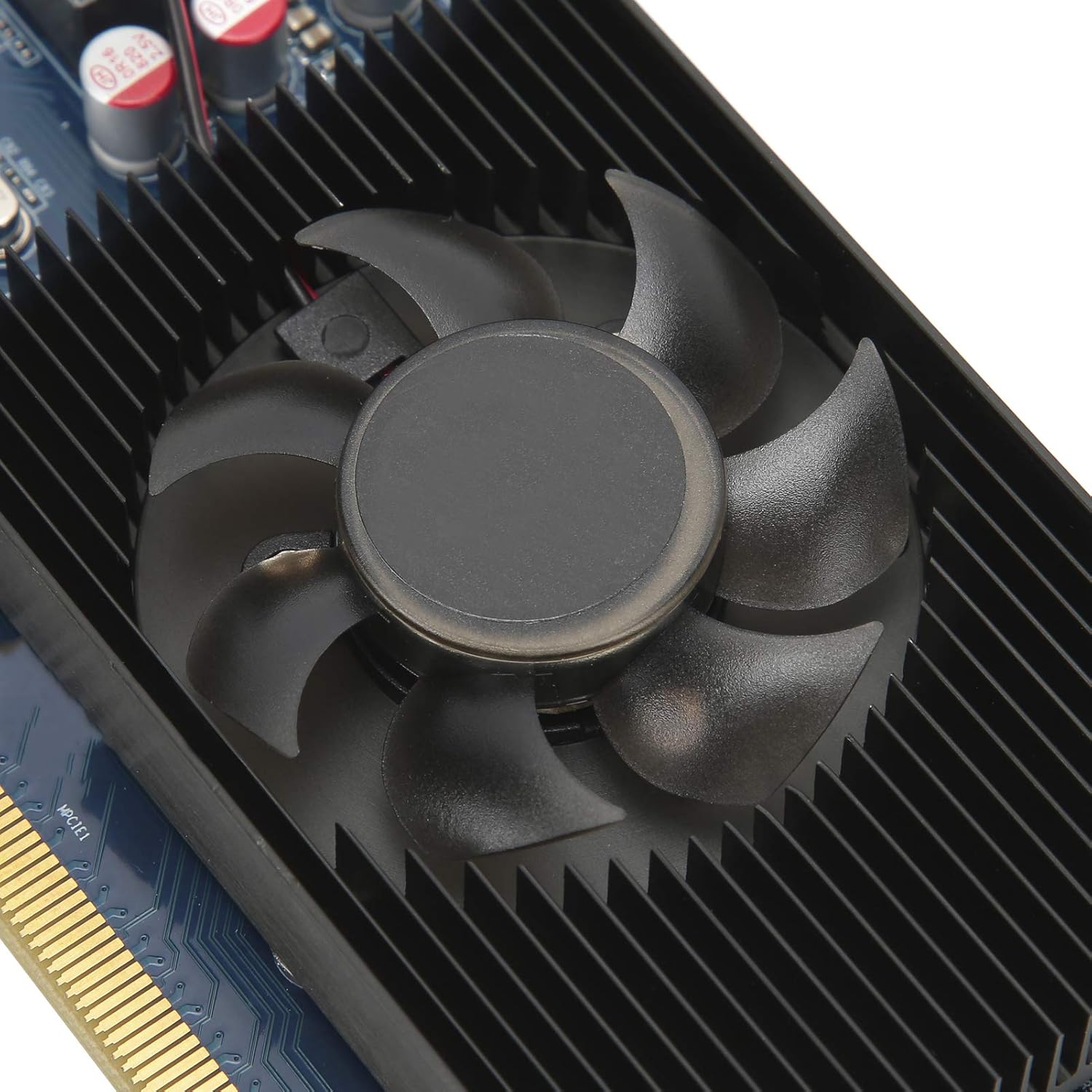 Vbestlife PC Graphics Card, HD6450 2G 64bit DDR3 Graphics Card with PCI Express 3.0 Slot, for Office Desktop Computer