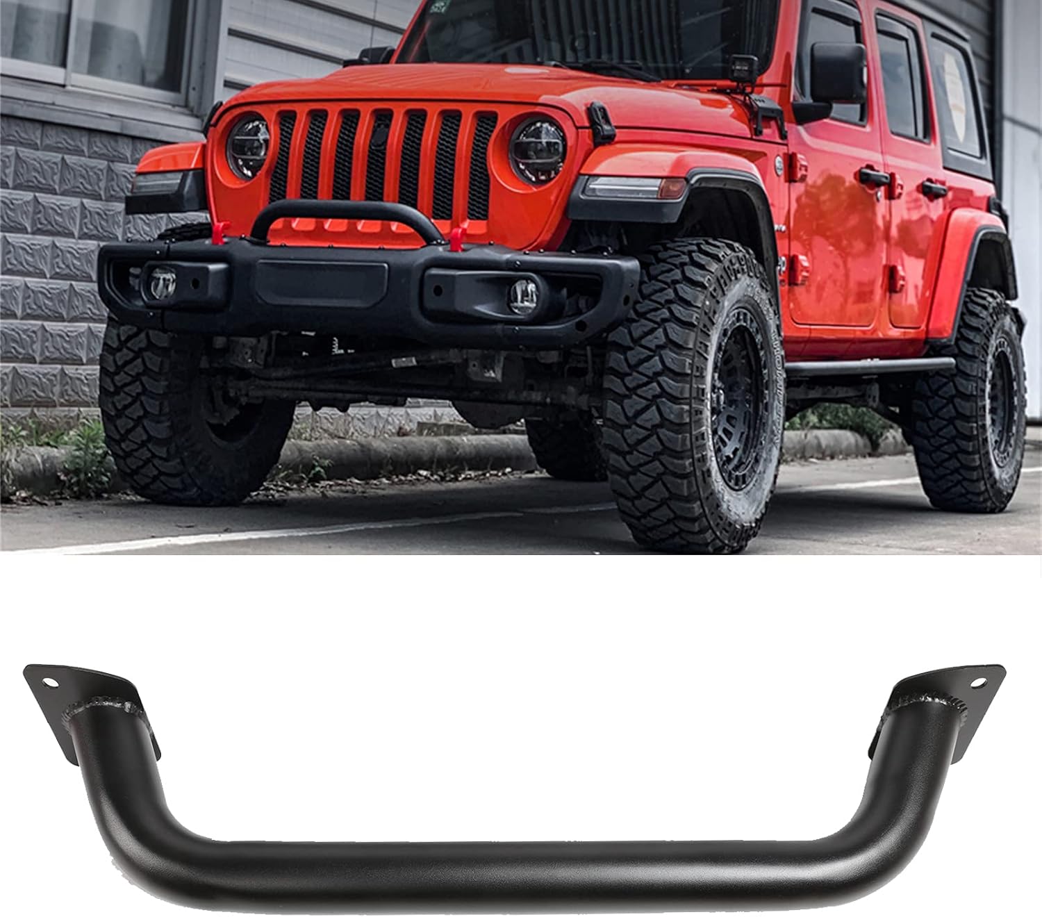 Cadsurs Grille Winch Brush Guard for Jeep Wrangler Gladiator JL JT 2018-2021 82215351 Pack of 2