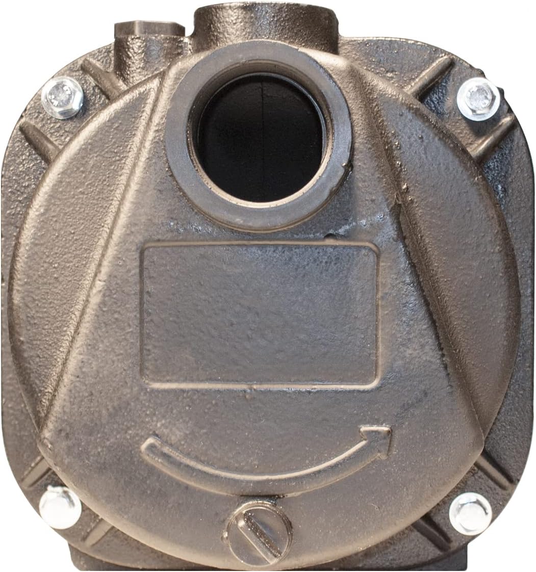 B BURCAM QUALITY PUMPS SINCE 1978 700518ZN 2HP Heavy Duty Sprinkler Pump (Brass Impeller)