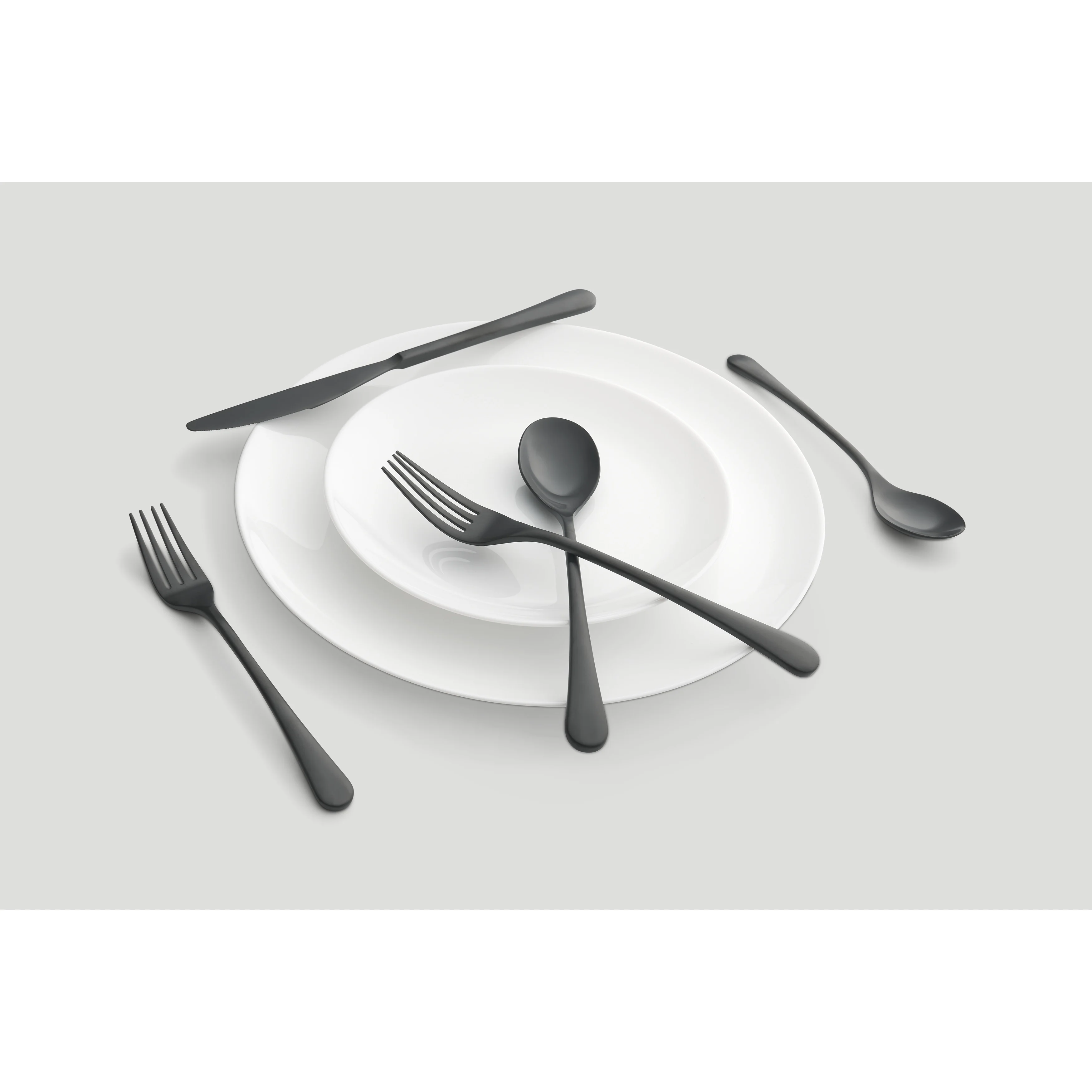 Cambridge Silversmiths Xyla 20-Piece Flatware Set, Service for 4 - 20 Piece Champagne Satin