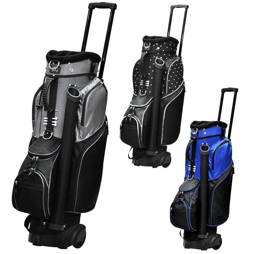 RJ Sports Spinner Transport Cart Bag 2019 - 9.5x22 - Black
