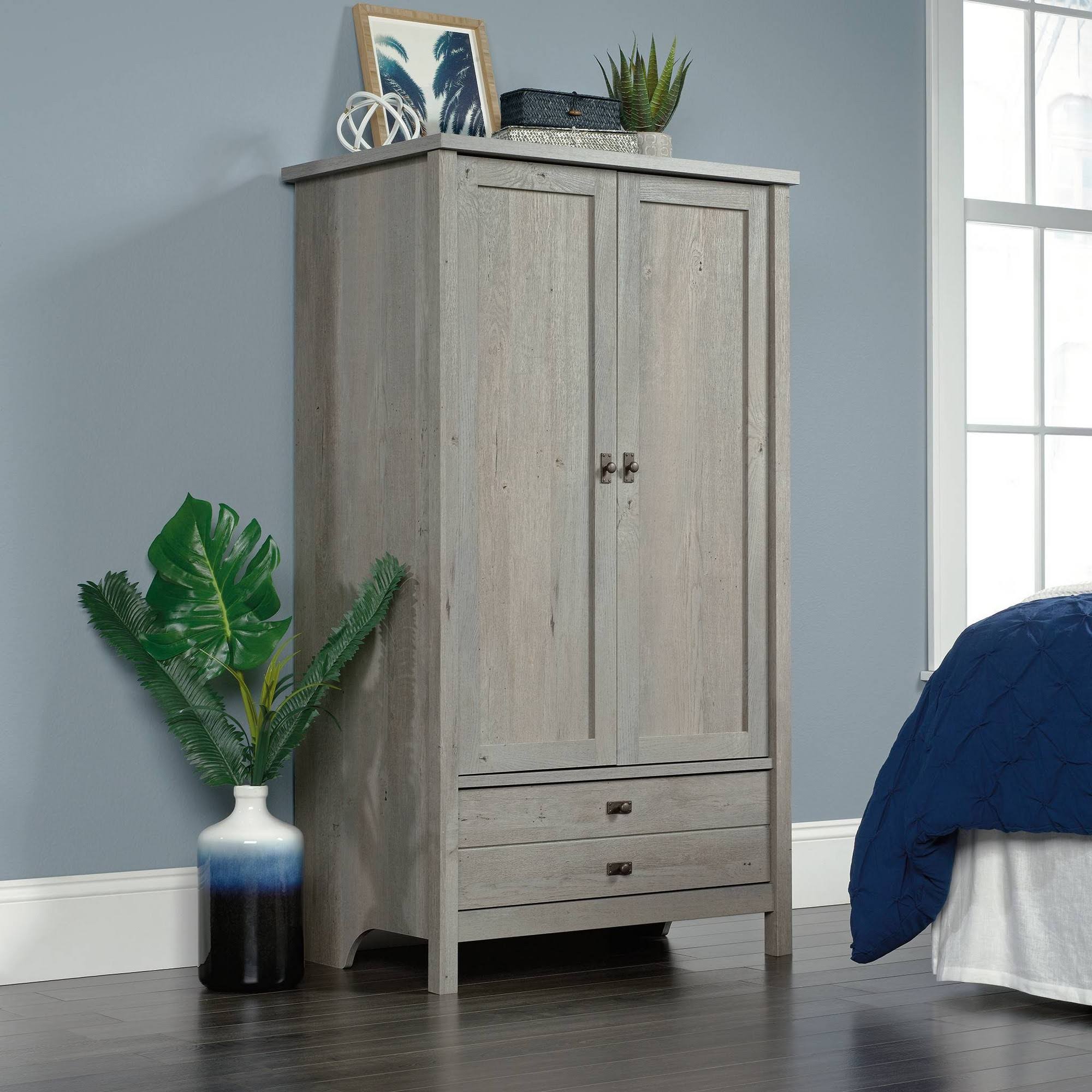 Sauder 423333 Cottage Road Armoire, Mystic Oak