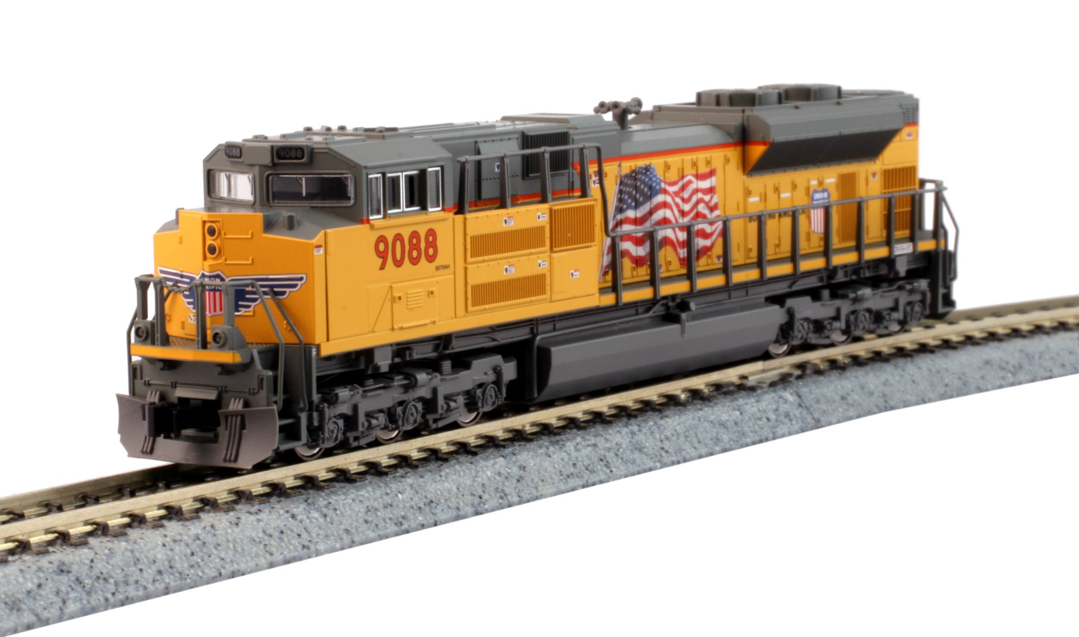 Kato #176-8522 Union Pacific SD70ACe #9088 N-Scale