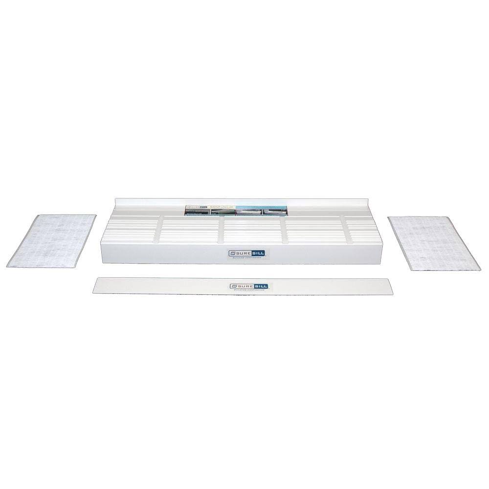 SureSill 11x 117 in. Adjustable Depth Sloped Sill Pan Flashing Complete Pack