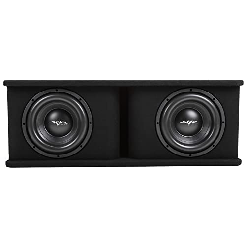 Skar Audio Dual 8" 1400W Loaded SDR Series Vented Subwoofer Enclosure | SDR-2X8D4