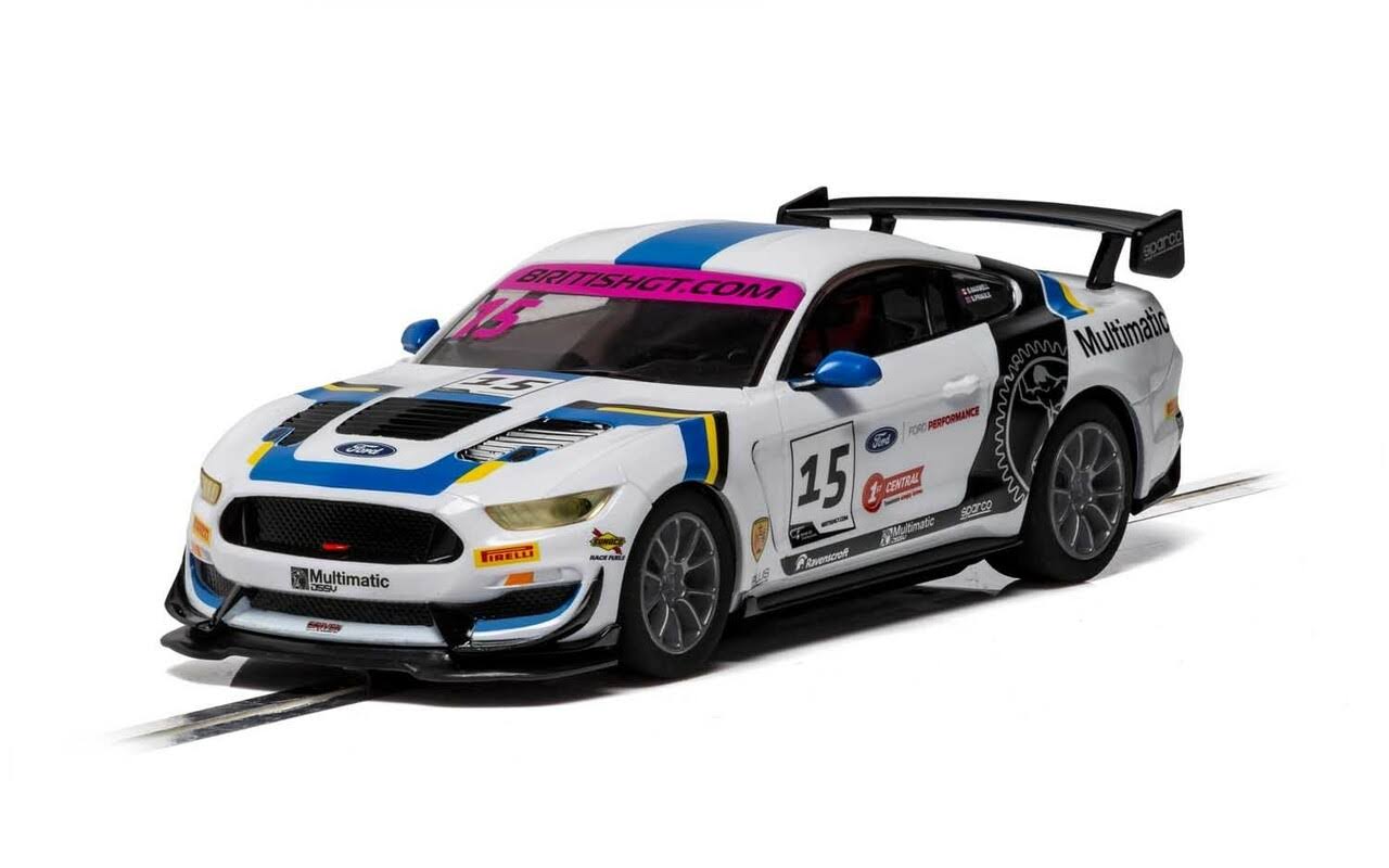 Scalextric C4173 Ford Mustang GT4 - British GT 2019 - Multimatic Motorsports