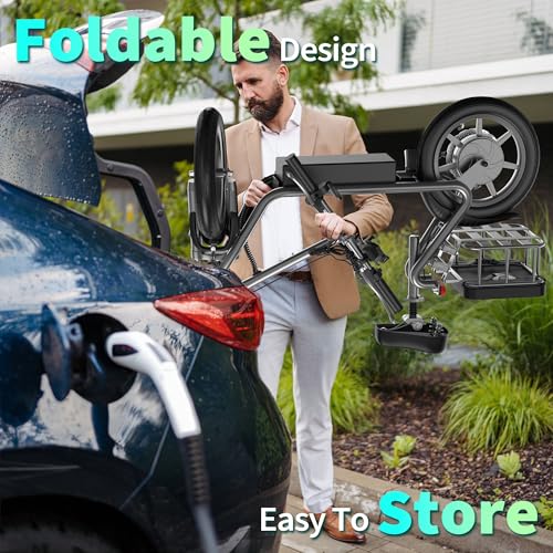 Electric Scooter for Adults, 8.5"/10" Tires, 19/22Mph, 350W/500W Motor, 21-28 Miles Range, Folding E-Scooter with Dual Suspension,APP(V1/SPRO/MAX/PRO)