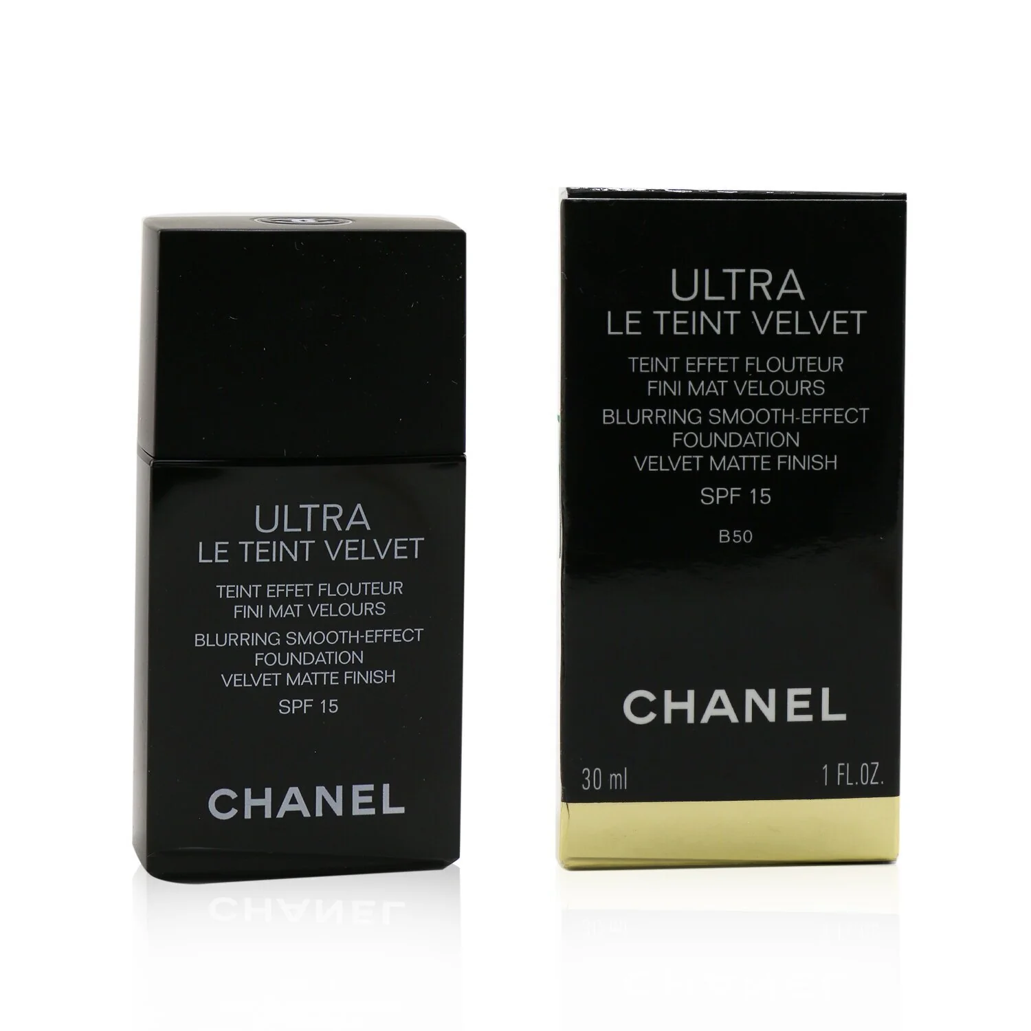 Chanel Ultra Le Teint Velvet Blurring Smooth Effect Foundation SPF 15 - # BR12 (Beige Rose)  30ml/1oz