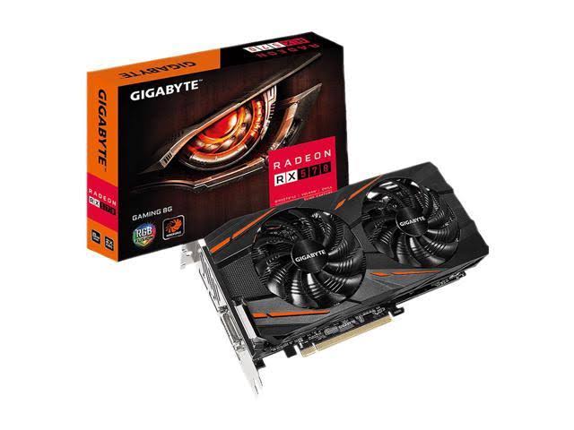 Gigabyte Radeon RX 570 DirectX 12 GV-RX570GAMING-8GD 8GB 256-bit GDDR5 PCI Express 3.0 x16 CrossFireX Support ATX Video Card