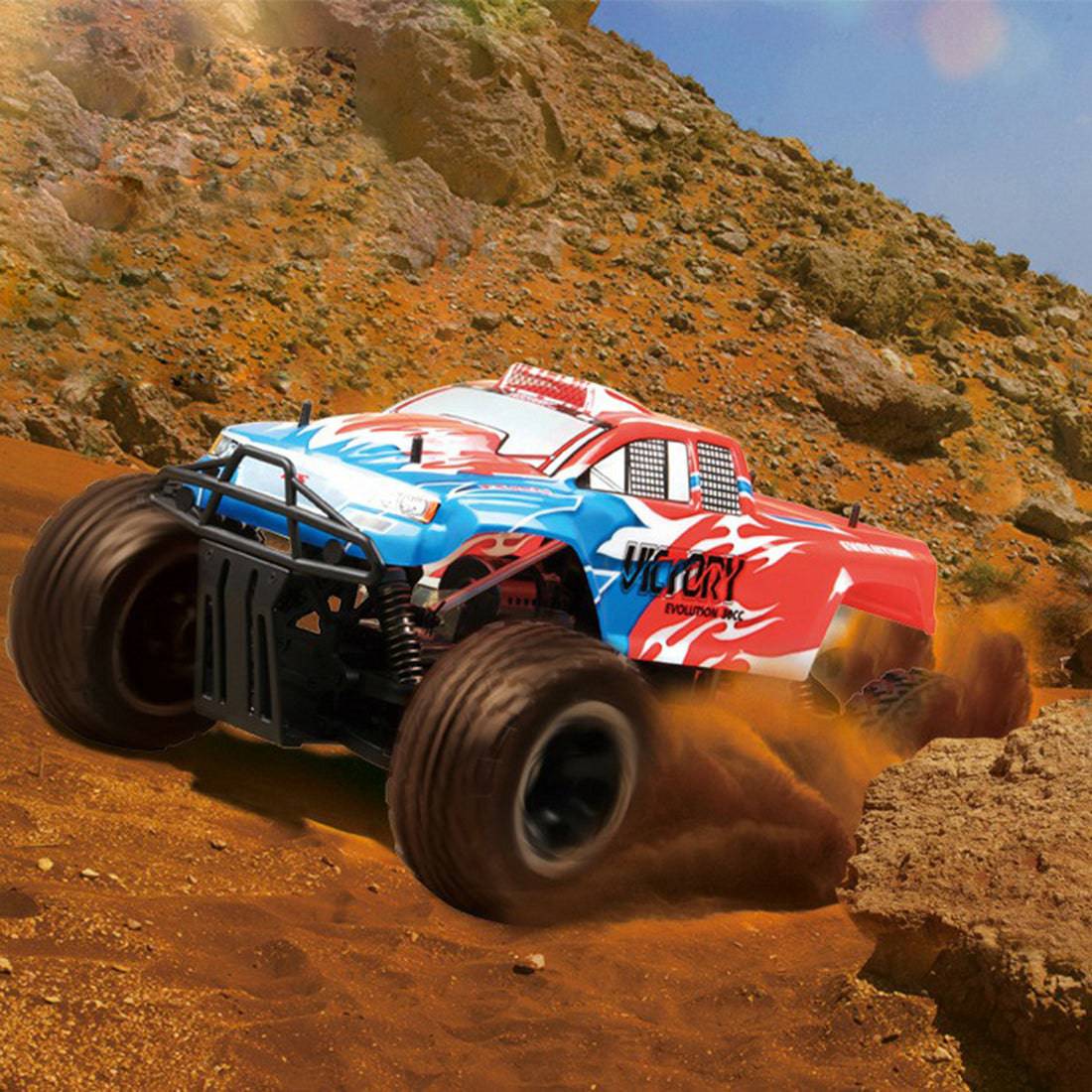 FS Racing 11803 Monster Trucks 1/5 2.4G 4WD RC Car with 30CC Gasoline Engine 80KM/H (RTR)