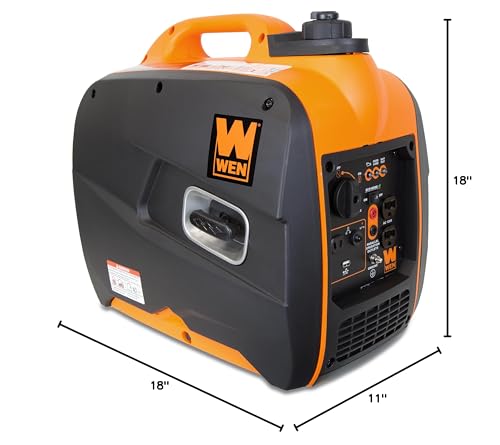 WEN 2350-Watt Inverter Generator, Portable and Super Quiet with Fuel Shut-Off (56235i)