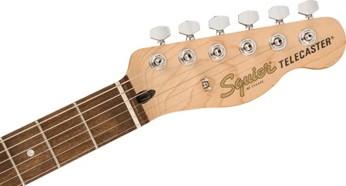 Squier Affinity Series Telecaster Electric Guitar, with 2-Year Warranty, Butterscotch Blonde, Maple Fingerboard, Left-Handed