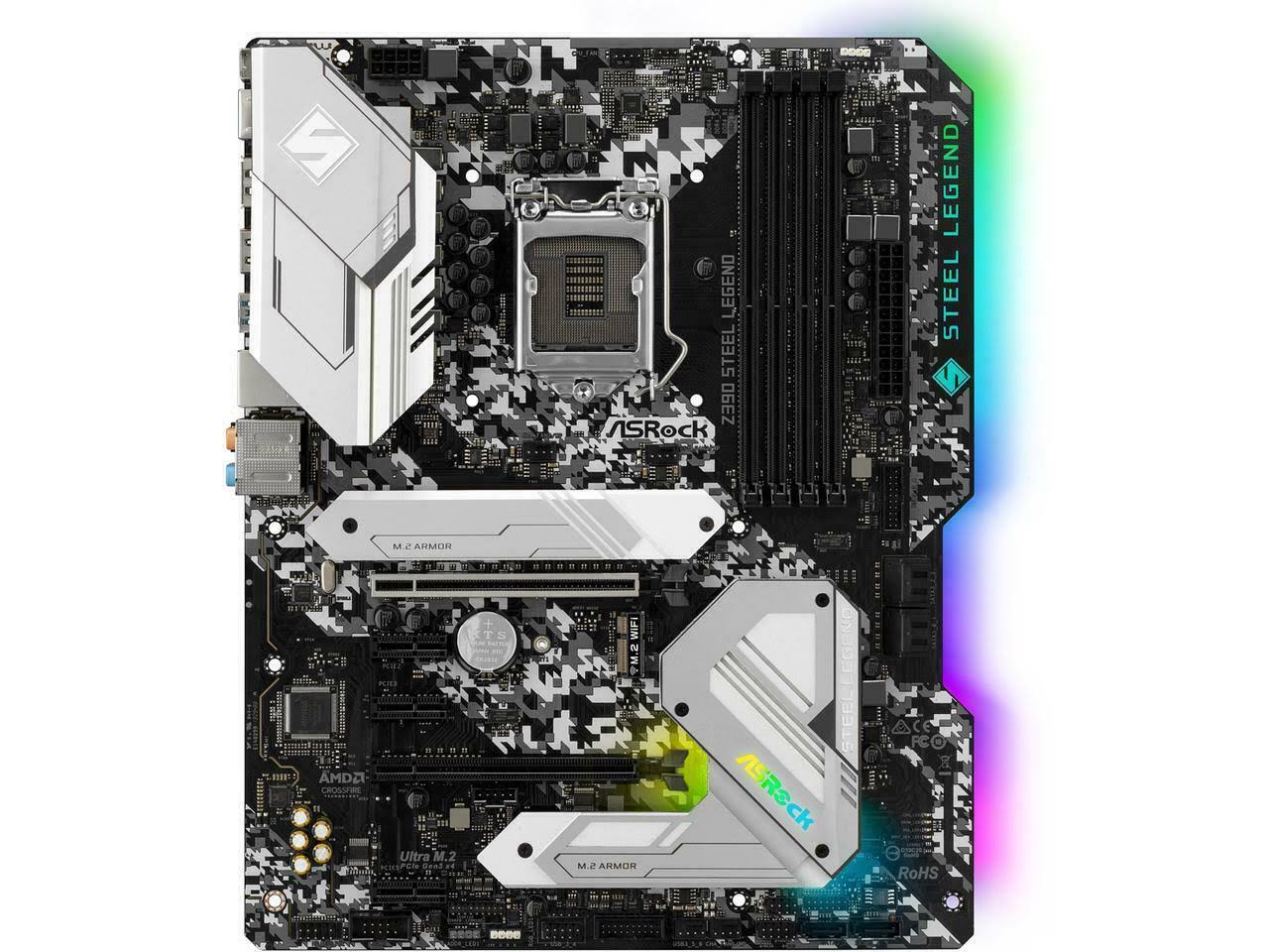 ASRock Z390 Steel Legend Motherboard Intel Z390LGA 1151