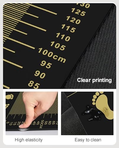 Standing Long Jump Test Mat,Non-Slip Practice Measuring Pad,PVC Long Jump Mat for Home Gym Flooring,Indoor Outdoor Flooring Jump Roping Training Mat for Kids/Adult,Set of 2