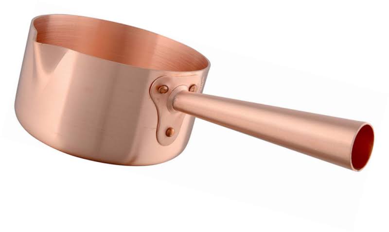 Mauviel Made in France M&Passion 2194.14 Copper 1.2-Quart Sugar Saucepan with Copper Handle