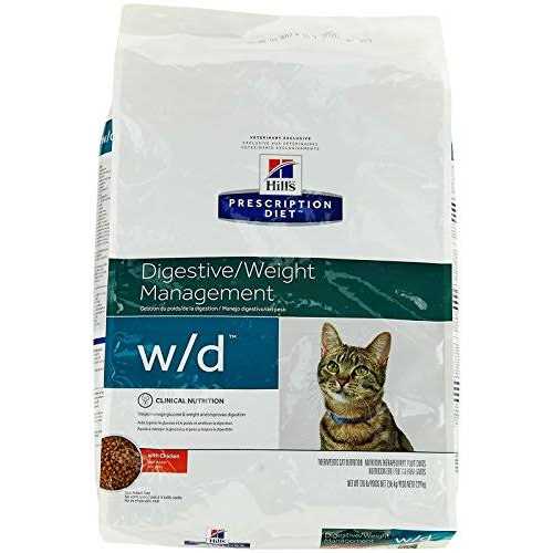 Prescription Diet w/d Digestive/Weight Management Feline Dry Food - Pet Supplies online store