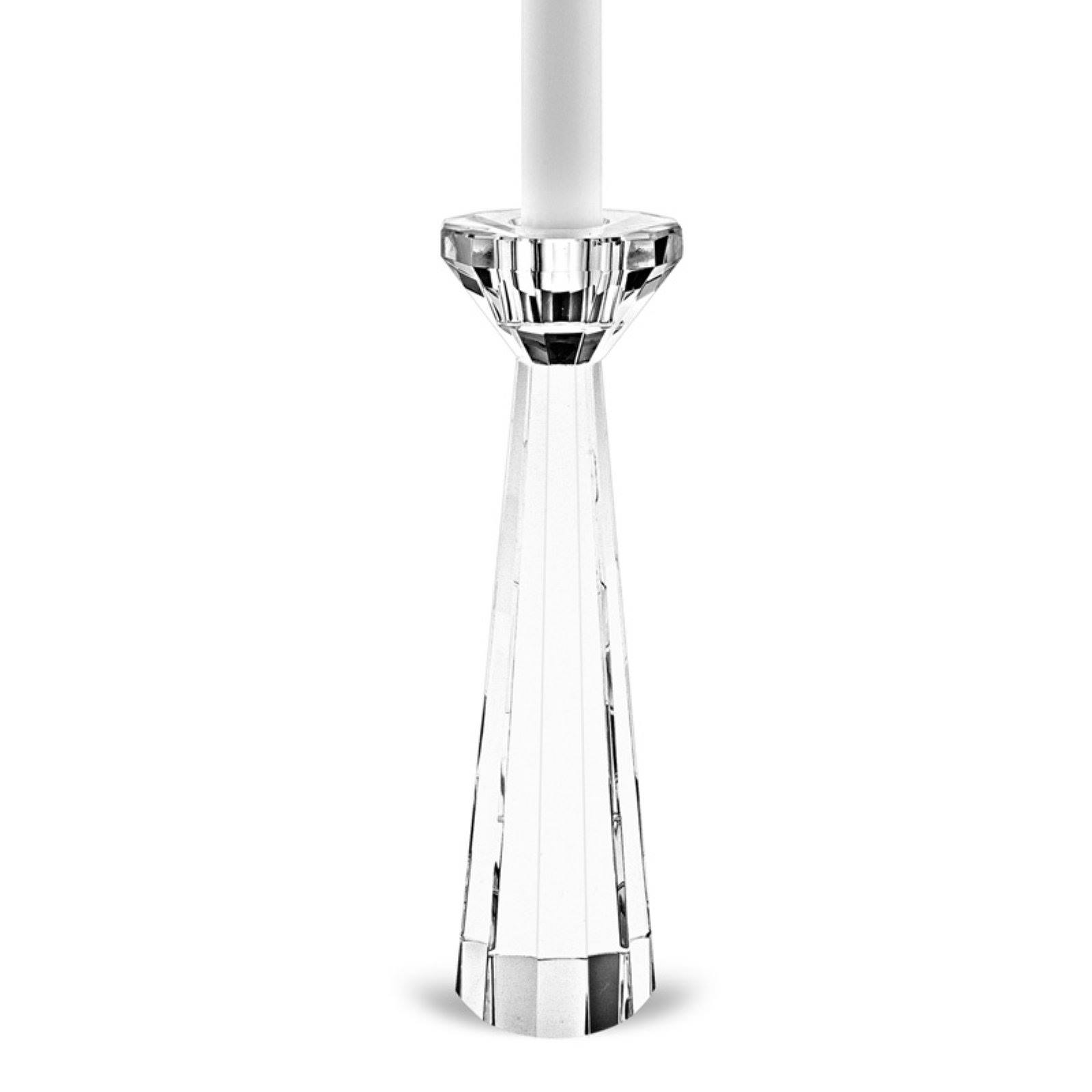 Badash Park Avenue Faceted Crystal Candle Holders - Set of 2