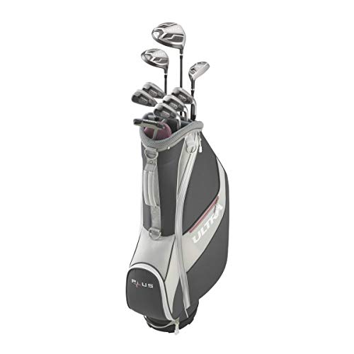 WILSON Women's Complete Golf Club Cart Bag Package Sets - Ultra, Ultra Plus, Luxe
