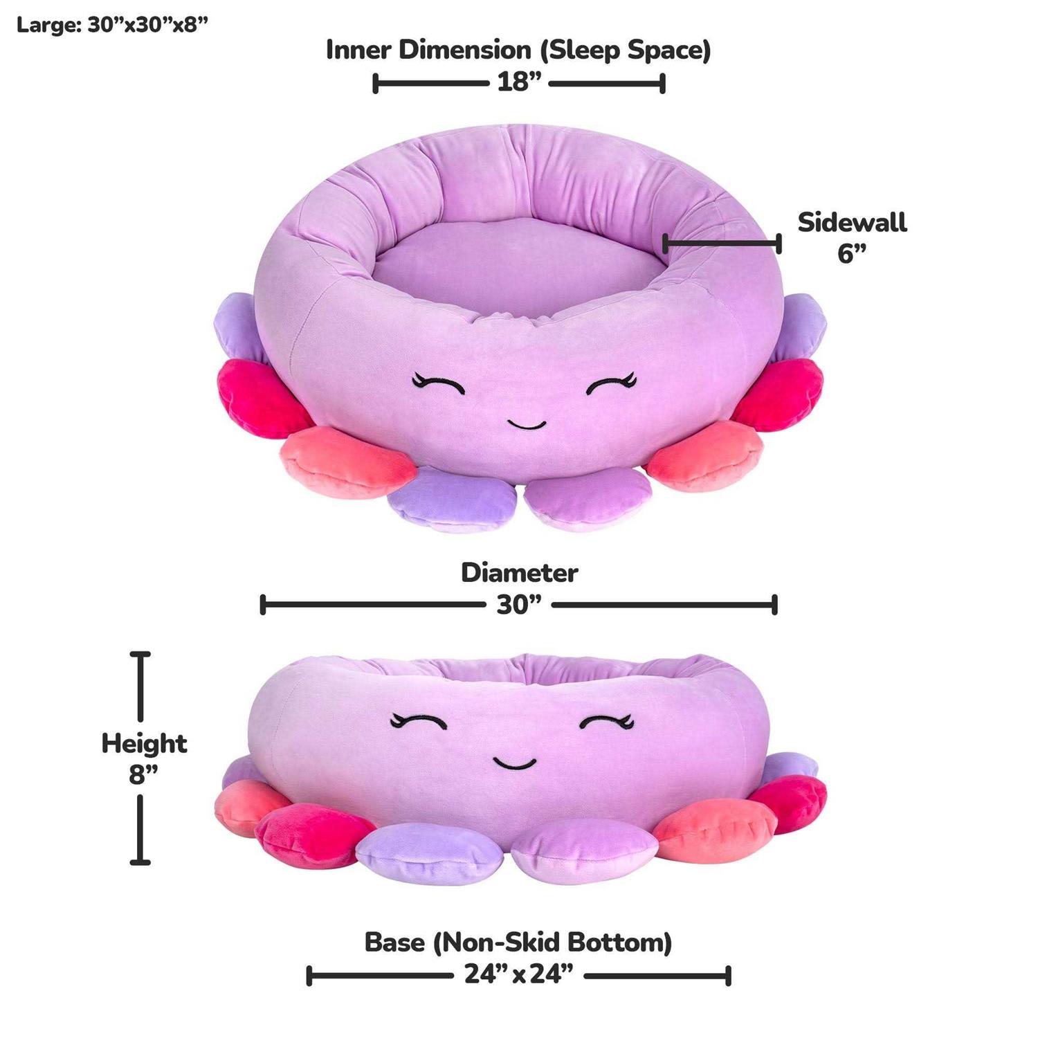 Squishmallows Beula The Octopus Pet Bed - Pet Supplies online store