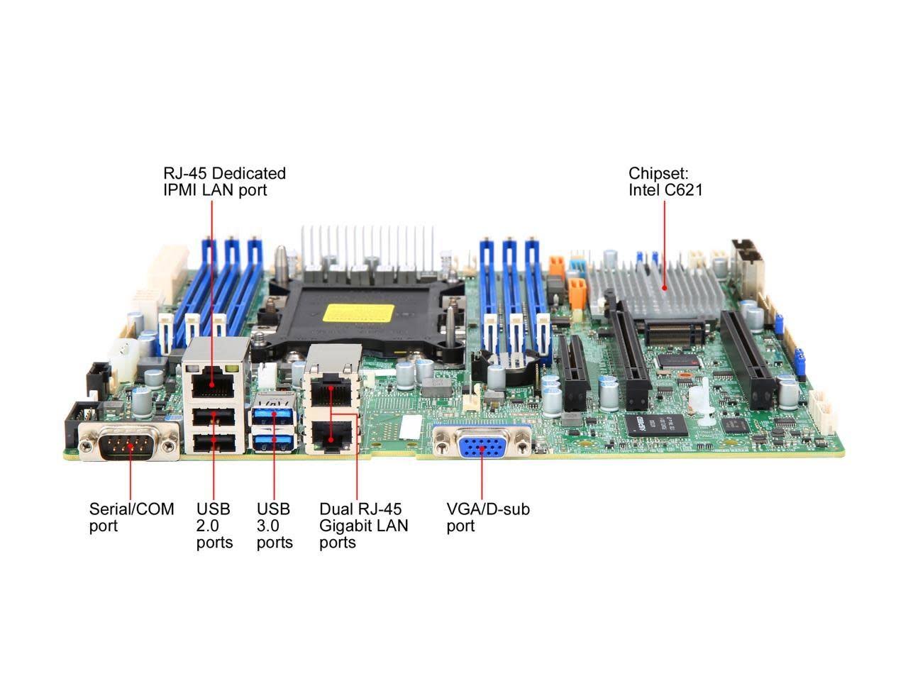 Supermicro MBD-X11SPM-F-O Server Motherboard