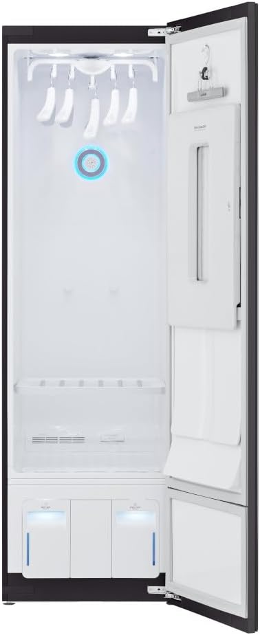 LG Styler Steam Closet with TrueSteam Technology and Exclusive Moving Hangers (S5WBC), Cream White