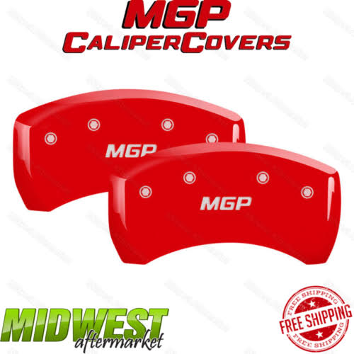 MGP Caliper Covers 10120SMGPRD: MGP Red Caliper Covers