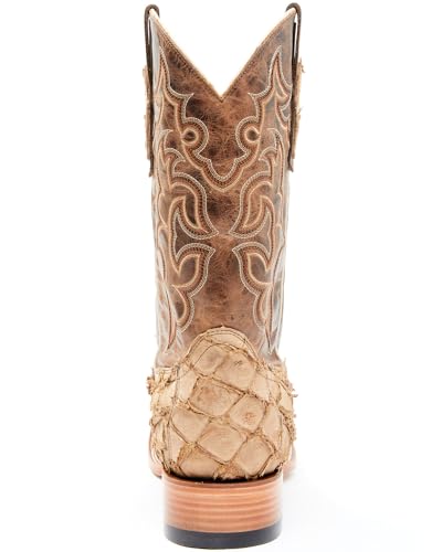 Cody James Men's Exotic Pirarucu Western Boot Broad Square Toe - Bbme-102