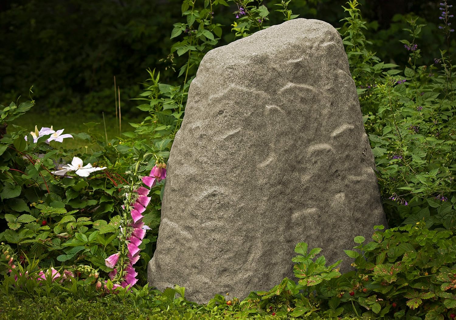 Emsco Group 8280-1 Natural Sandstone Look – Extra Large & Tall – Lightweight – Easy to Install Landscape Rock, Large