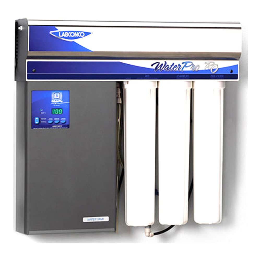 Labconco 9075020 WaterPro Reverse Osmosis (RO) System, Type 3 Standard, 115V, NEMA 5-15 Plug