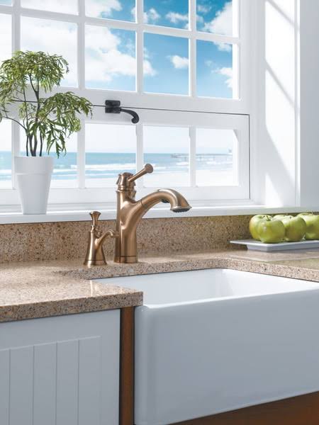 Brizo 63005LF-BZ Baliza Single Handle Pull Out Kitchen Faucet - Brushed Bronze