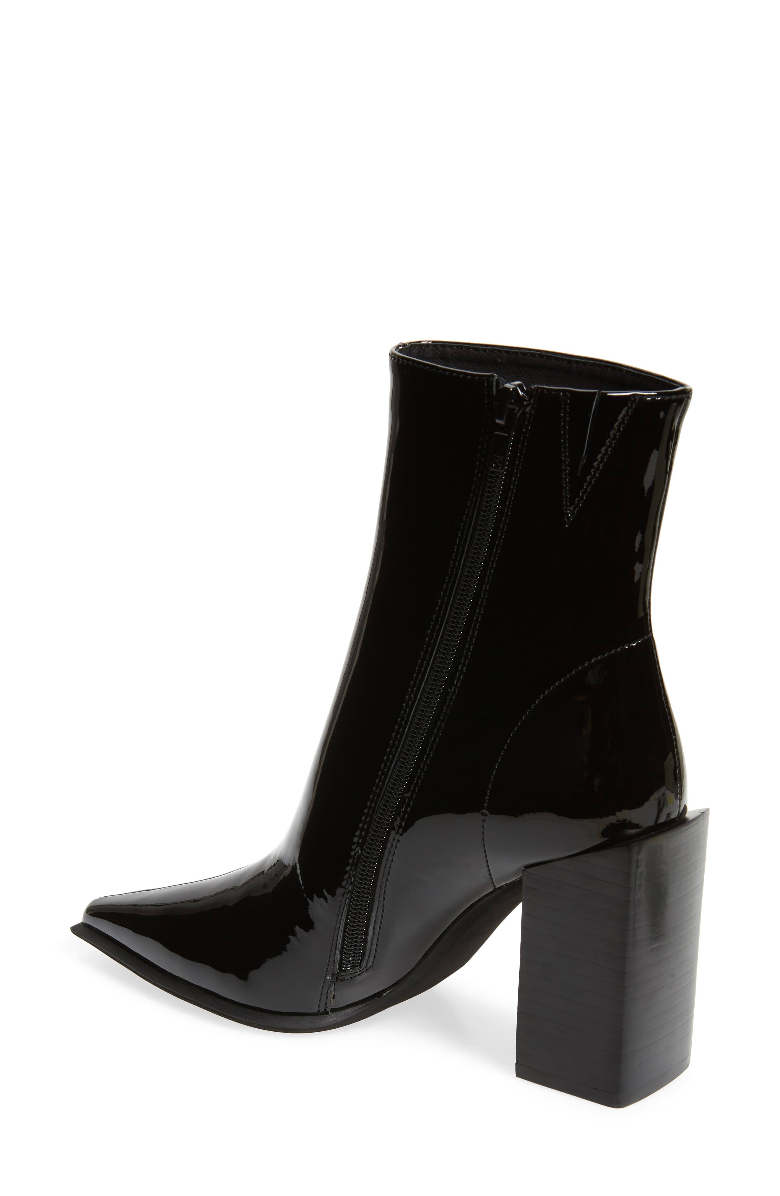 Jeffrey Campbell LA-Siren Bootie Black Patent