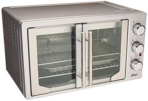 Oster French Door Oven With Convection Oven Tssttvfdxl Stainless Steel French Door Knob countertop oven