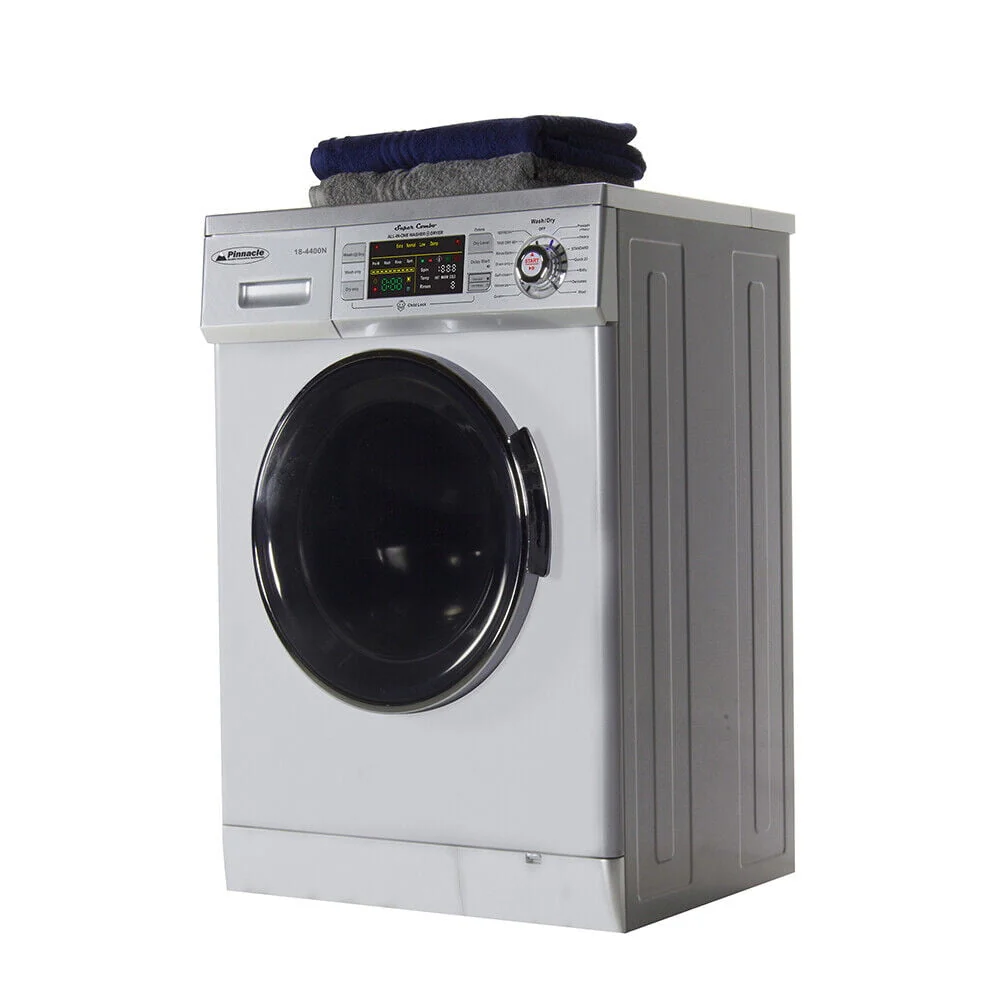 Equator All-in-One 13 lb Compact Combo Washer Dryer, Silver