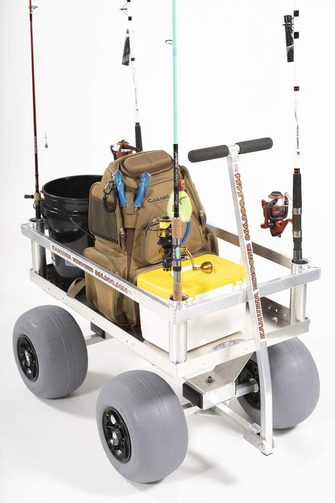Calypso Cruiser Beach Wagon-Balloon Sand Tires-Lightweight-Rust-Free