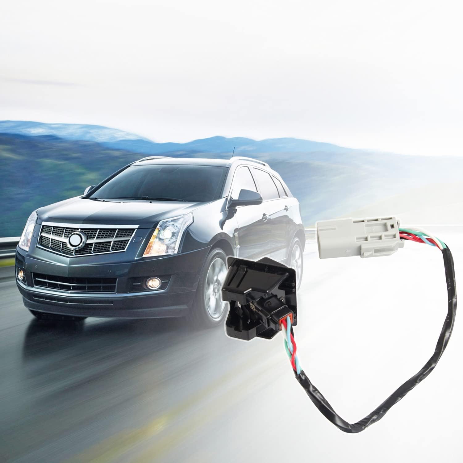 23205689 Rear View Backup Reversing Camera Compatible with 2010-2015 Cadillac SRX Backup Camera Replaces 20910350 15926122 22915398 Pack of 2