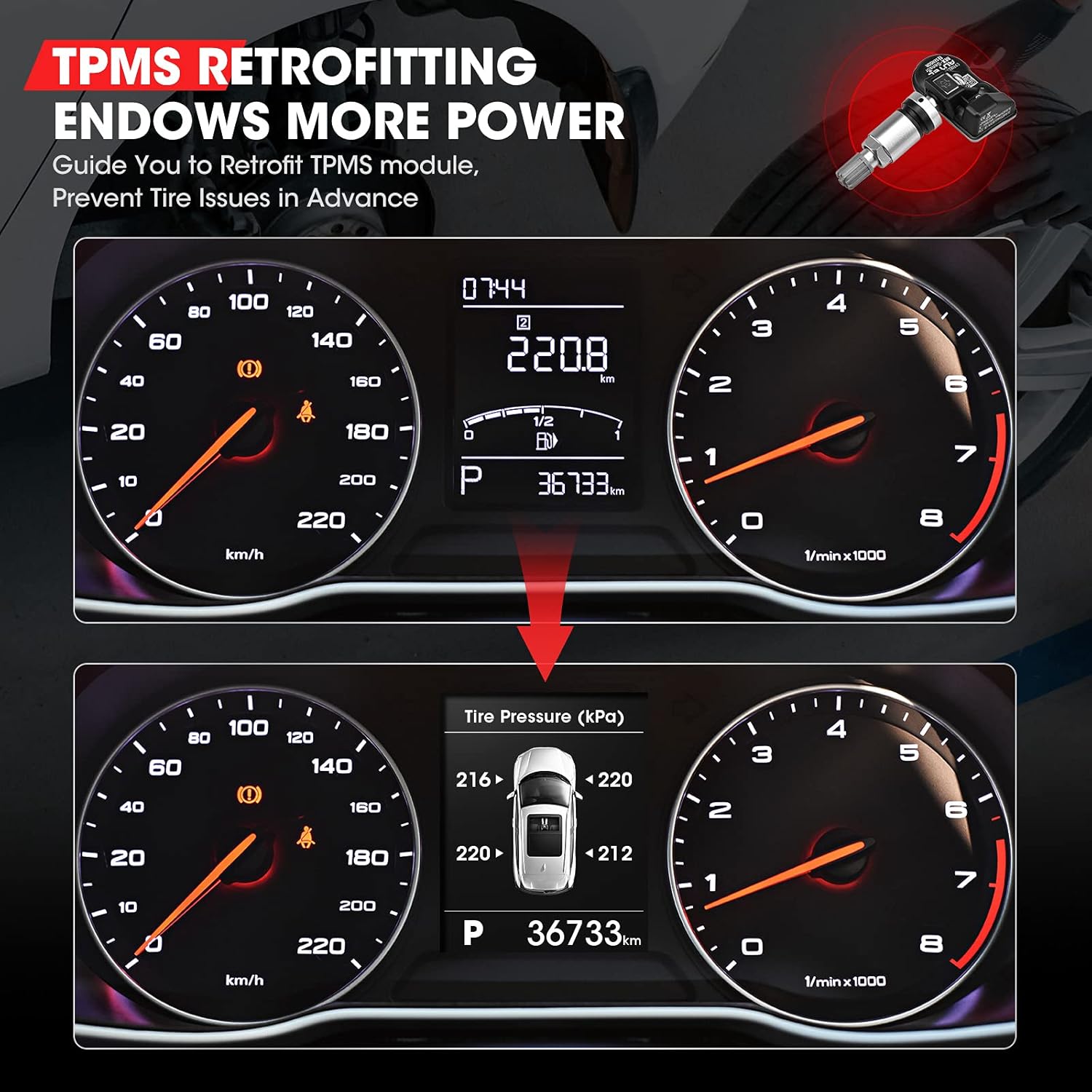 Autel MaxiPRO MP808TS Diagnostic Scanner: 2022 Newest OBD2 Auto Scanner and TPMS Programming Tool with ECU Coding, 30+ Service, Advanced TPMS Functions, Updated of MP808/DS808/MP808K/MS906/MS906TS