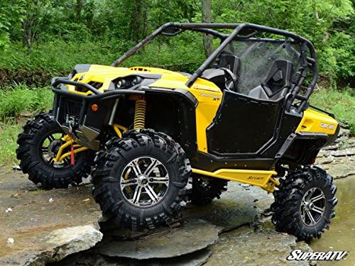 SuperATV Intimidator UTV / ATV Mud Tire for RZR, X3, General, Maverick, Ranger, Rock & All Terrain UTV Mud Tire | 34x10.5-15 | 2" Tread Depth | 6 Ply Ratings