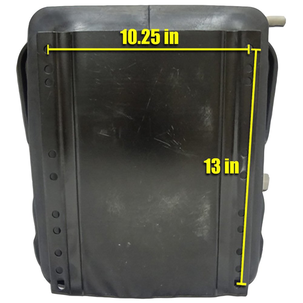 VAM1270 New Universal Products Tractor Black Vinyl Seat Assembly Kit