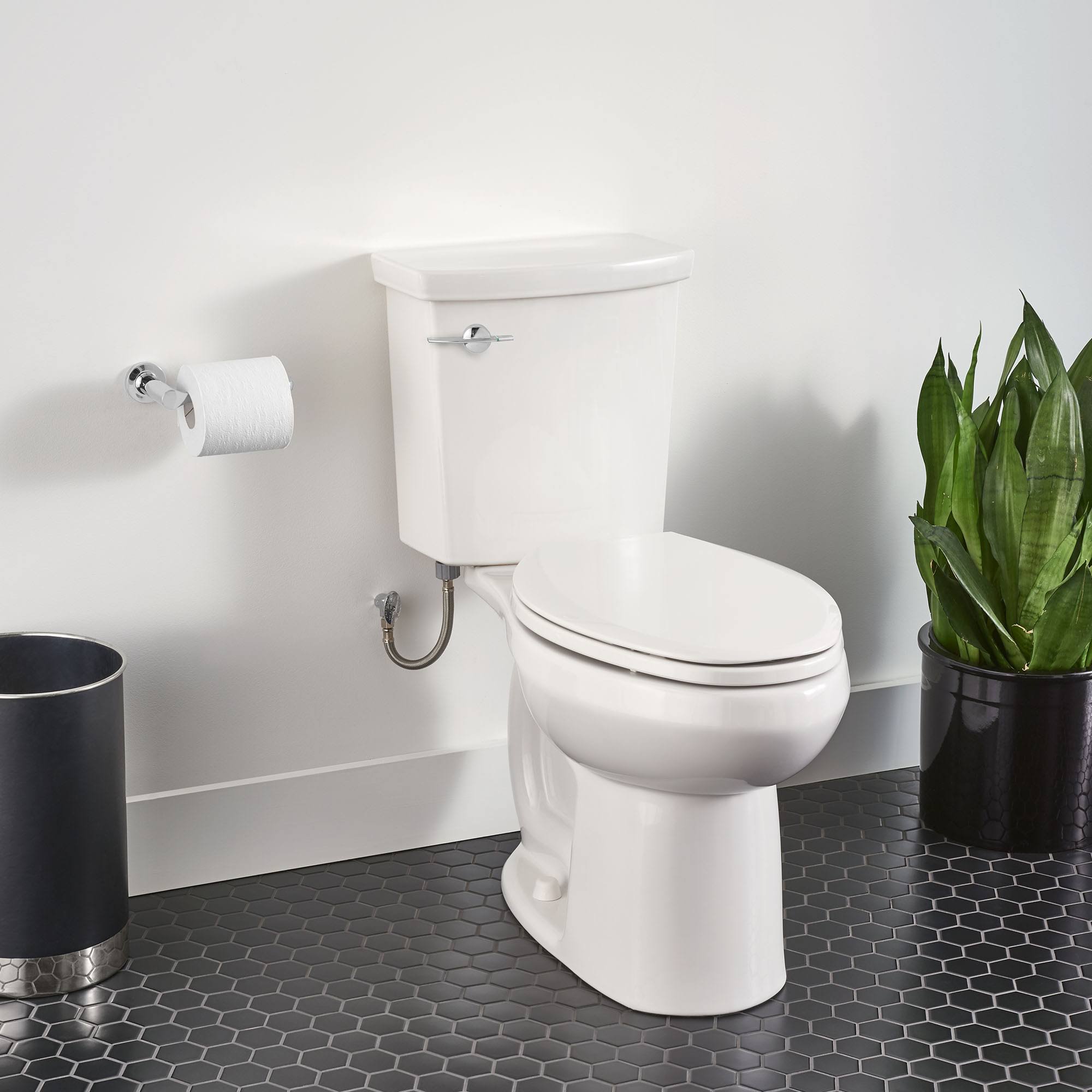 American Standard H2Option 2886204.020 ADA Dual Flush Right Height Elongated Toilet in White