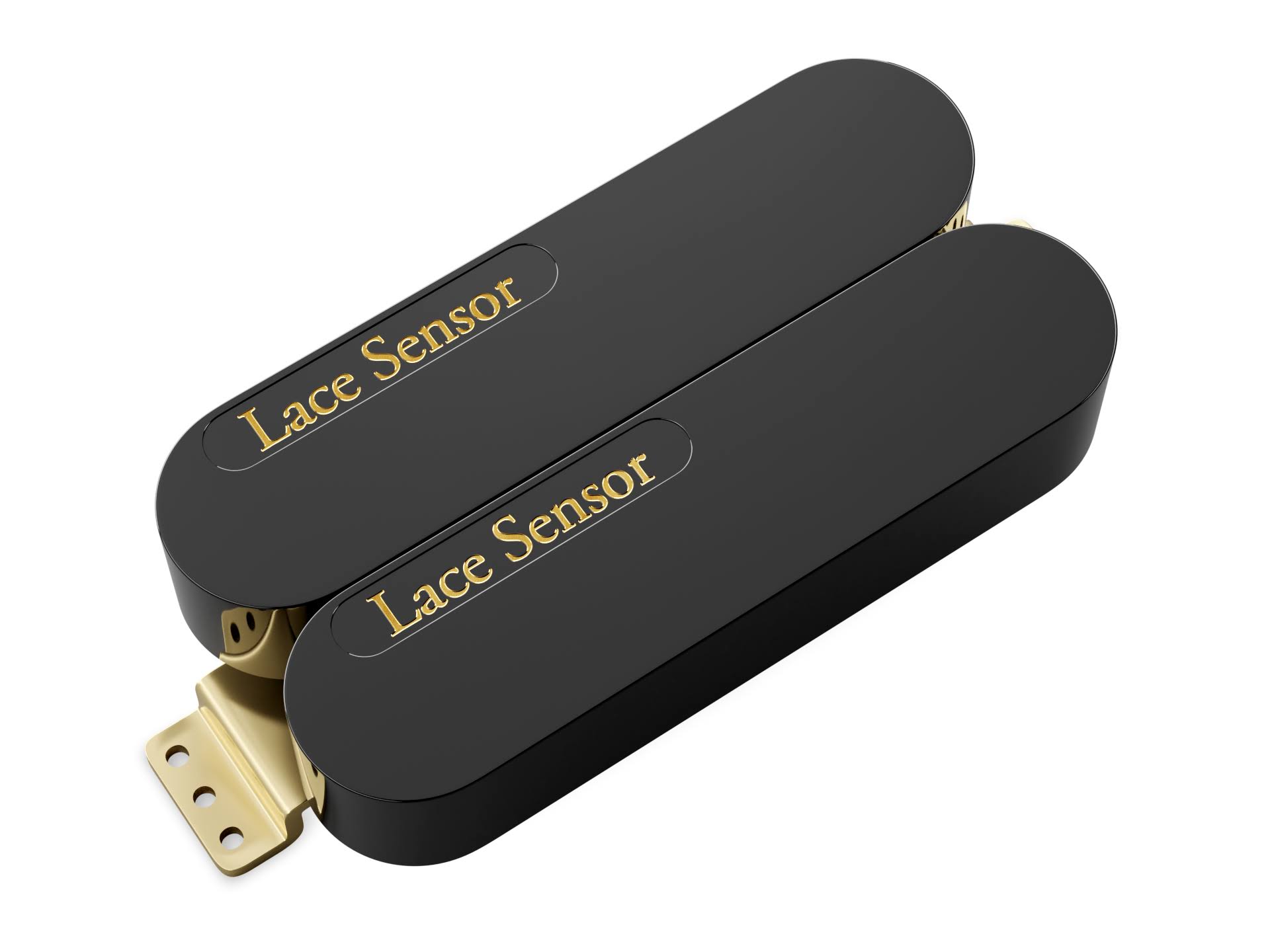 Lace Sensor Gold-Gold Dually Humbucker Pickup White