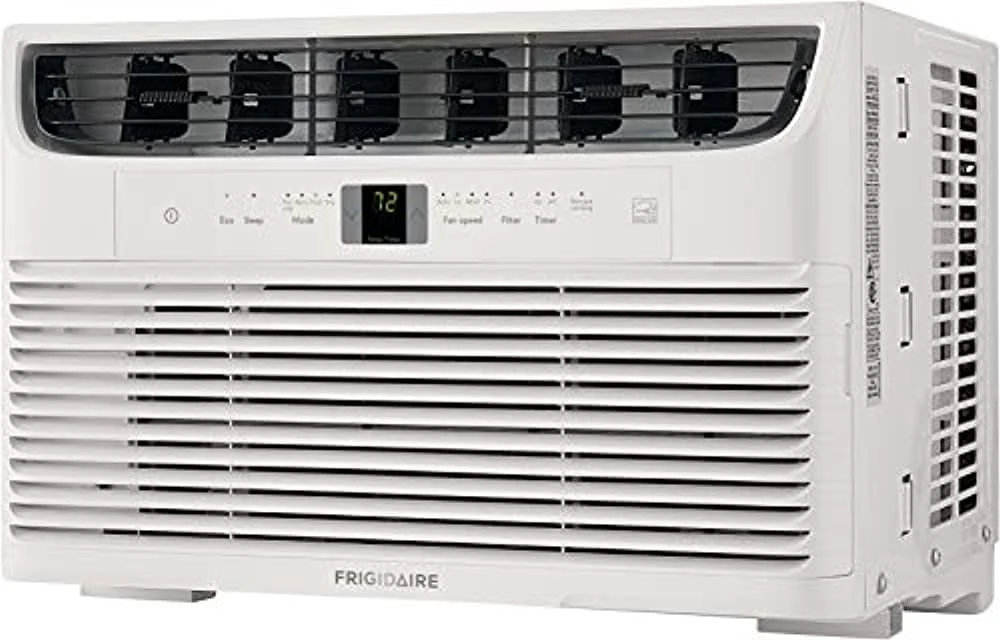 Frigidaire 5,000 BTU 115V Window-Mounted Mini-Compact Air Conditioner with Full-Function Remote Control, White
