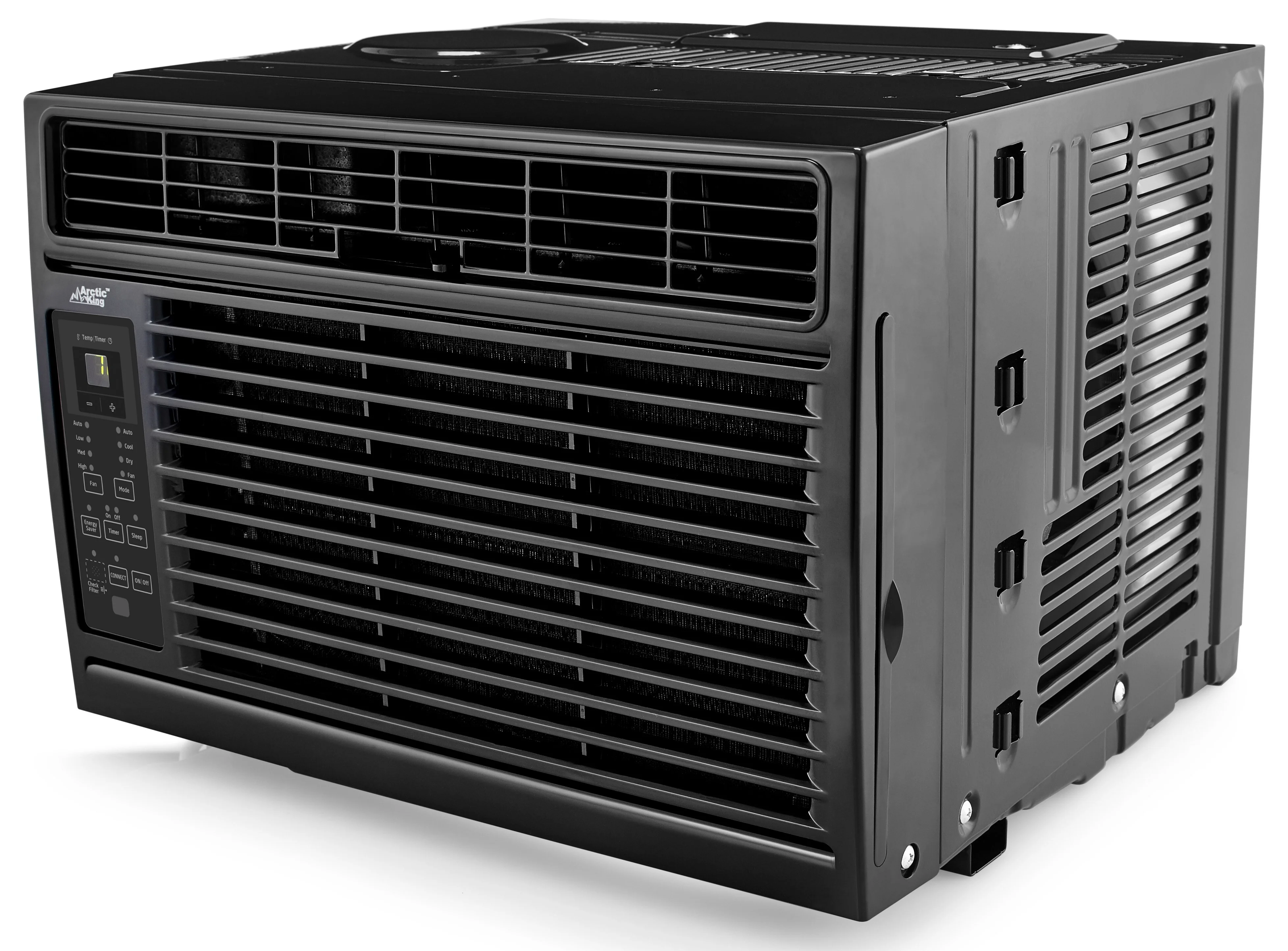 Arctic King 8,000 BTU 115V Smart Window Air Conditioner, Black, WWK08CW91E-B